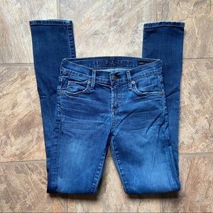 Citizens of Humanity Avedon Low Rise Skinny Leg Jeans (Size 24)